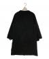 TOKYO SOIR (トウキョウソワール) カシミヤ混ノーカラーコート ブラック サイズ:L：11000円