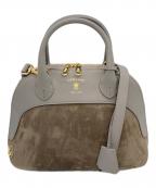 A.D.M.J.エーディーエムジェイ）の古着「2WAYショルダーバッグ　ハンドバッグ　ラムレザー　」｜グレー