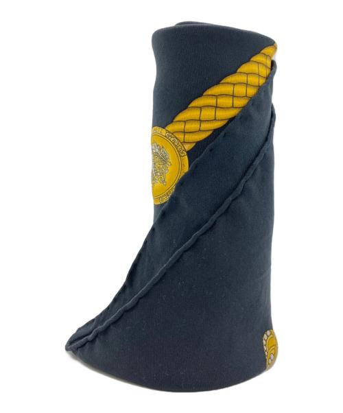 HERMES（エルメス）HERMES (エルメス) LES TAMBOURS　カレ90 ブラックの古着・服飾アイテム