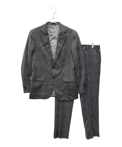 BLACK LABEL CRESTBRIDGE（ブラックレーベル クレストブリッジ）BLACK LABEL CRESTBRIDGE (ブラックレーベル クレストブリッジ) セットアップスーツ　51H11-816-06 グレー サイズ:42の古着・服飾アイテム