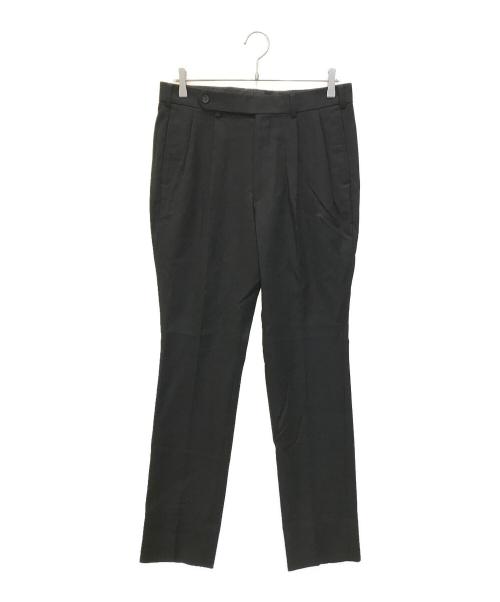 JOHN LAWRENCE SULLIVAN（ジョン ローレンス サリバン）JOHN LAWRENCE SULLIVAN (ジョン ローレンス サリバン) ツータックパンツ ブラック サイズ:40の古着・服飾アイテム