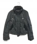 MARITHE+FRANCOIS GIRBAUDマリテフランソワジルボー）の古着「ベルトデザインジャケット」｜ブラック