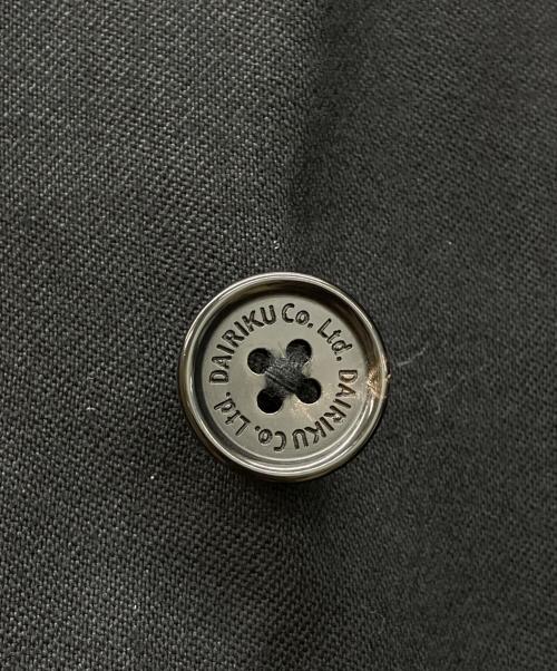 DAIRIKU（ダイリク）DAIRIKU (ダイリク) Double Tailored Jacket ブラック サイズ:Mの古着・服飾アイテム