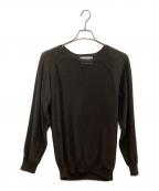 SUGARHILLシュガーヒル）の古着「COTTON LONG SLEEVE KNIT」｜オリーブ