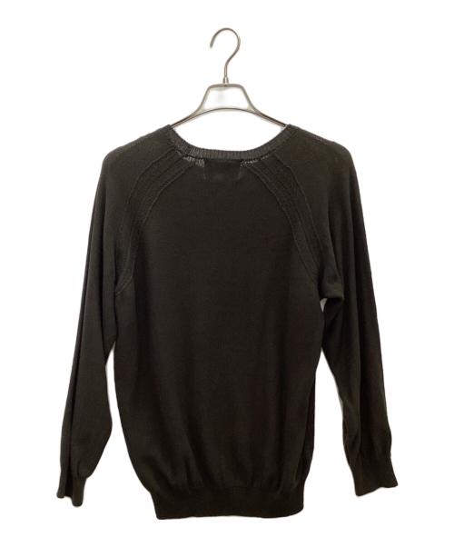 SUGARHILL（シュガーヒル）SUGARHILL (シュガーヒル) COTTON LONG SLEEVE KNIT オリーブ サイズ:1の古着・服飾アイテム