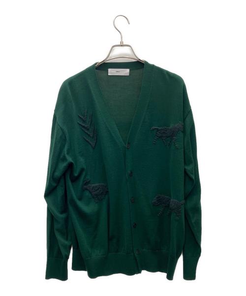 TOGA VIRILIS（トーガ ビリリース）TOGA VIRILIS (トーガ ビリリース) カーディガン グリーン サイズ:46の古着・服飾アイテム
