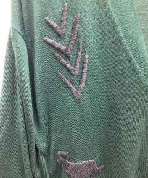 TOGA VIRILIS（トーガ ビリリース）TOGA VIRILIS (トーガ ビリリース) カーディガン グリーン サイズ:46の古着・服飾アイテム