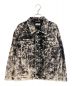 DRIES VAN NOTEN（ドリスヴァンノッテン）の古着「ブリーチ加工デニムジャケット」｜ブラック×ホワイト