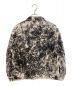 DRIES VAN NOTEN (ドリスヴァンノッテン) ブリーチ加工デニムジャケット ブラック×ホワイト サイズ:M：63000円
