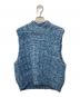 Maison Margiela（メゾンマルジェラ）の古着「デニムブークレニットベスト」｜ブルー