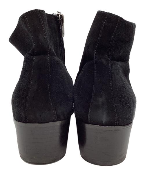 ANGELO RUFFO（アンジェロ ルッフォ）ANGELO RUFFO (アンジェロ ルッフォ) ヒールブーツ ブラック サイズ:41の古着・服飾アイテム