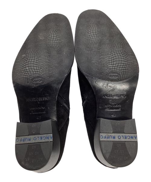 ANGELO RUFFO（アンジェロ ルッフォ）ANGELO RUFFO (アンジェロ ルッフォ) ヒールブーツ ブラック サイズ:41の古着・服飾アイテム