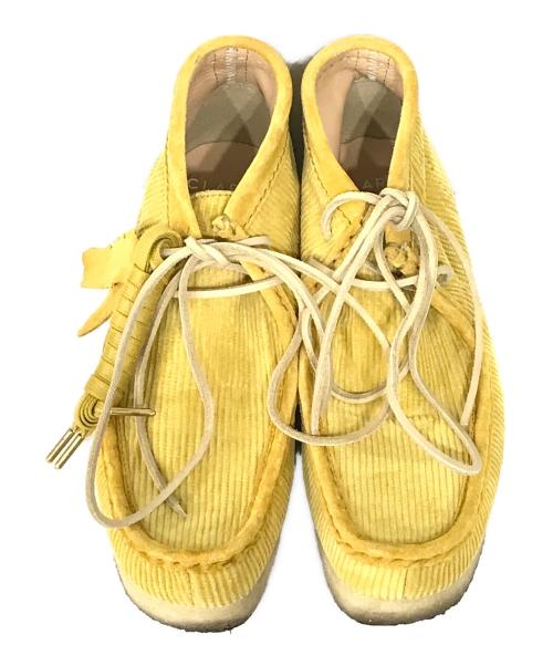 MAYDE WORLDWIDE（メイド ワールドワイド）MAYDE WORLDWIDE (メイド ワールドワイド) CLARKS ORIGINALS (クラークス オリジナルズ) Wallabee/ブーツ イエロー サイズ:SIZE 25.5cmの古着・服飾アイテム