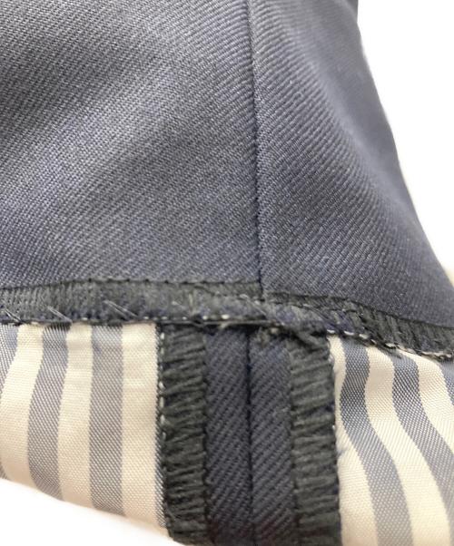 THOM BROWNE. NEW YORK（トムブラウン ニューヨーク）THOM BROWNE. NEW YORK (トムブラウンニューヨーク) トリコロールタグスラックス ネイビー サイズ:SIZE46Rの古着・服飾アイテム