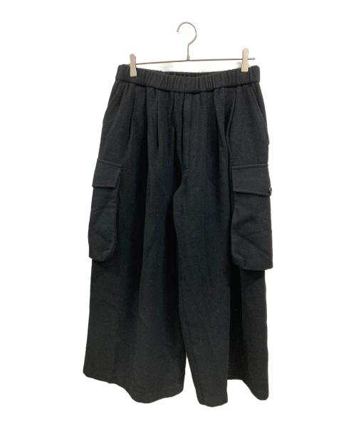 is-ness（イズネス）is-ness (イズネス) WOOL 6PK EZ PANTS　イズネス　1006AWPTWOOL01 ブラック サイズ:Ｍの古着・服飾アイテム