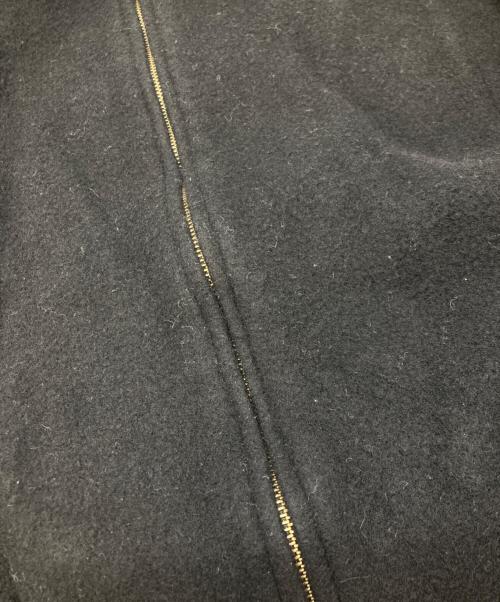 is-ness（イズネス）is-ness (イズネス) WOOL ZIP BLOUSON　1006AWJKWOOL01　イズネス ブラック サイズ:Ｍの古着・服飾アイテム