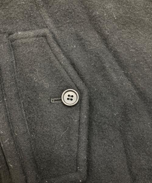 is-ness（イズネス）is-ness (イズネス) WOOL ZIP BLOUSON　1006AWJKWOOL01　イズネス ブラック サイズ:Ｍの古着・服飾アイテム