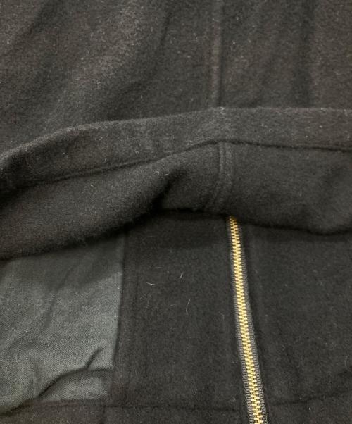 is-ness（イズネス）is-ness (イズネス) WOOL ZIP BLOUSON　1006AWJKWOOL01　イズネス ブラック サイズ:Ｍの古着・服飾アイテム