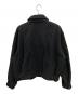is-ness (イズネス) WOOL ZIP BLOUSON　1006AWJKWOOL01　イズネス ブラック サイズ:Ｍ：21000円
