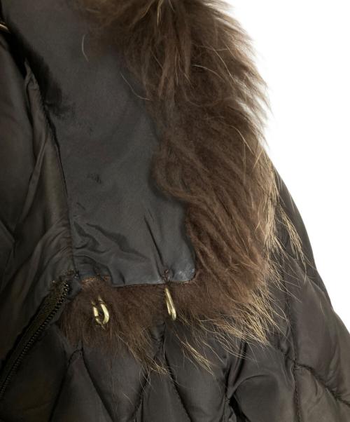 MONCLER（モンクレール）MONCLER (モンクレール) ダウンコート ブラウン サイズ:2の古着・服飾アイテム