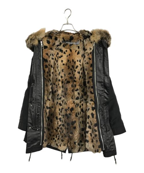 Nicole Benisti（ニコールベニシッティ）Nicole Benisti (ニコールベニシッティ) ライナー付マルチウェイコート ブラック サイズ:P/Sの古着・服飾アイテム