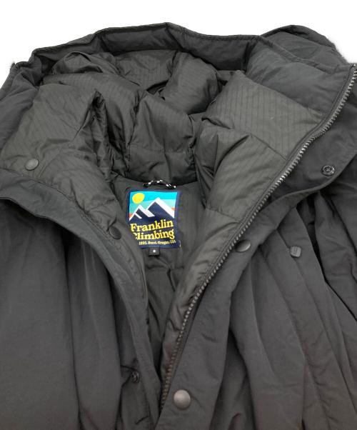 franklin climbing（フランクリンクライミング）franklin climbing (フランクリンクライミング) マウンテンダウンジャケット ブラック サイズ:8の古着・服飾アイテム