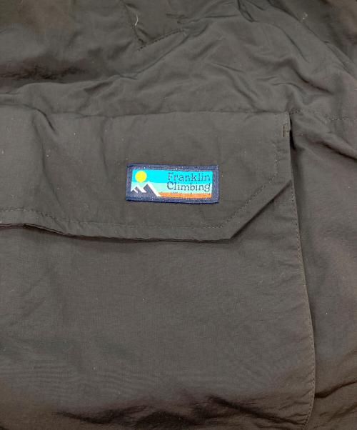 franklin climbing（フランクリンクライミング）franklin climbing (フランクリンクライミング) マウンテンダウンジャケット ブラック サイズ:8の古着・服飾アイテム