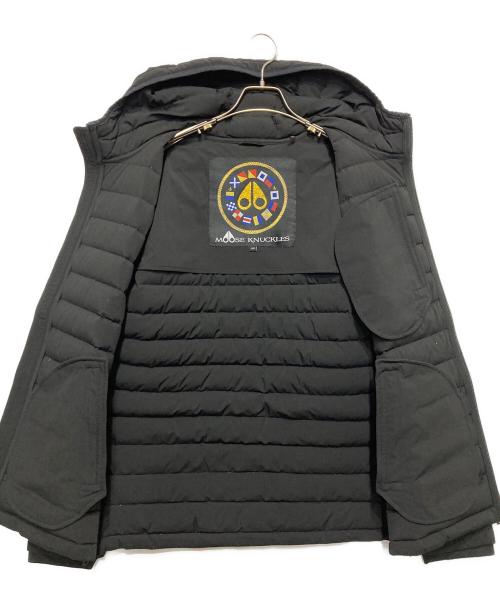 MOOSE KNUCKLES（ムース ナックルズ）moose knuckles (ムース ナックルズ) ダウンジャケット ブラック サイズ:Mの古着・服飾アイテム