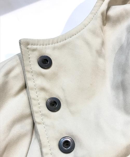 MONCLER（モンクレール）MONCLER (モンクレール) ダウンコート ベージュ サイズ:1の古着・服飾アイテム