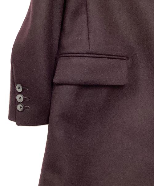 UNITED TOKYO（ユナイテッドトーキョー）UNITED TOKYO (ユナイテッドトーキョー) チェスターコート ボルドー サイズ:1 未使用品の古着・服飾アイテム