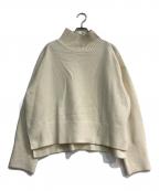 SHIPSシップス）の古着「7G ウール カシミヤ ハイネック プルオーバー　316-15-0112」｜アイボリー