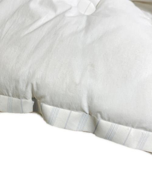 Maison Margiela（メゾンマルジェラ）Maison Margiela (メゾンマルジェラ) グラムスラム ストライプ 中綿ジャケット ホワイト サイズ:44の古着・服飾アイテム