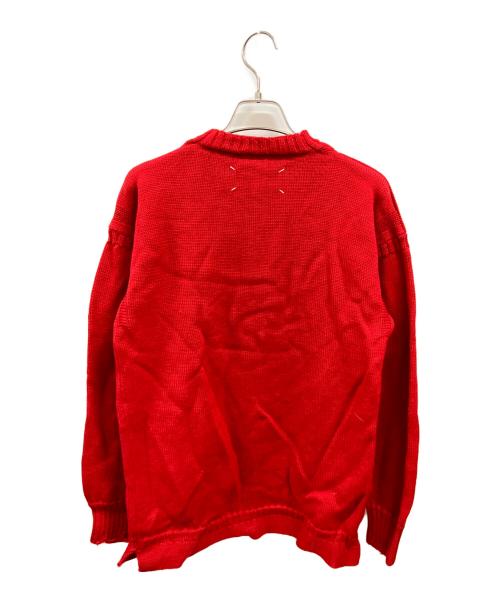 Maison Margiela（メゾンマルジェラ）Maison Margiela (メゾンマルジェラ) バニーニット レッド サイズ:Ｍの古着・服飾アイテム