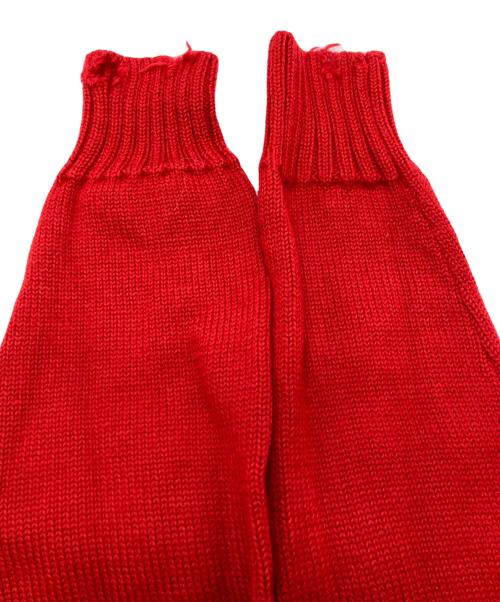 Maison Margiela（メゾンマルジェラ）Maison Margiela (メゾンマルジェラ) バニーニット レッド サイズ:Ｍの古着・服飾アイテム