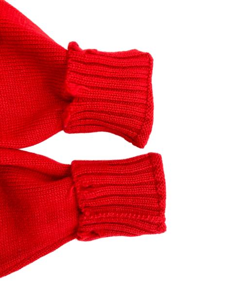 Maison Margiela（メゾンマルジェラ）Maison Margiela (メゾンマルジェラ) バニーニット レッド サイズ:Ｍの古着・服飾アイテム