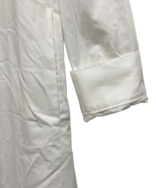 OBLI（オブリ）OBLI (オブリ) シャツワンピース ホワイト サイズ:1 未使用品の古着・服飾アイテム