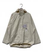 EAR×KEN NAKAYAMAイア×）の古着「刺繍ウィンドブレーカー」｜ベージュ
