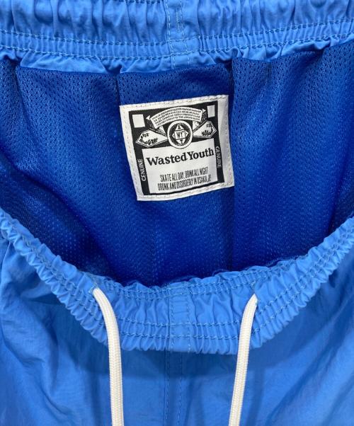 WASTED YOUTH（ウェイステッドユース）WASTED YOUTH (ウェイステッドユース) SWIM SHORTS / スイムショーツ スカイブルー サイズ:Mの古着・服飾アイテム