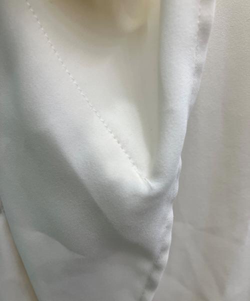 MM6 Maison Margiela（エムエムシックスメゾンマルジェラ）MM6 Maison Margiela (エムエムシックスメゾンマルジェラ) セーラーカラー スリット ロングブラウス アイボリー サイズ:SIZE42の古着・服飾アイテム