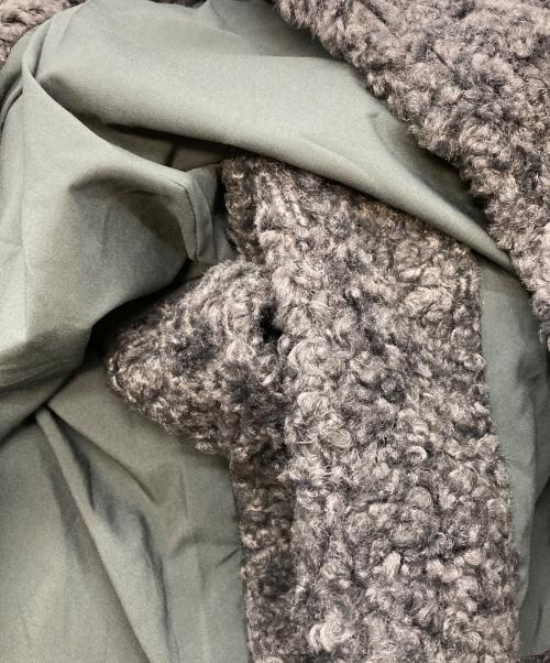 STATE OF MIND（ステートオブマインド）STATE OF MIND (ステートオブマインド) boa short coat/ステートオブマインド チャコールグレー サイズ:Ｍの古着・服飾アイテム