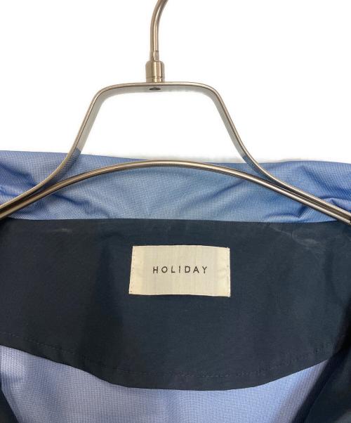 holiday（ホリデー）holiday (ホリデー) WIND COAT ENOUGH ネイビー サイズ:Freeの古着・服飾アイテム