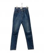 holidayホリデー）の古着「ハイウエストデニムパンツ」｜インディゴ