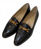 GUCCIグッチ）の古着「バンブービットローファー」｜ブラック