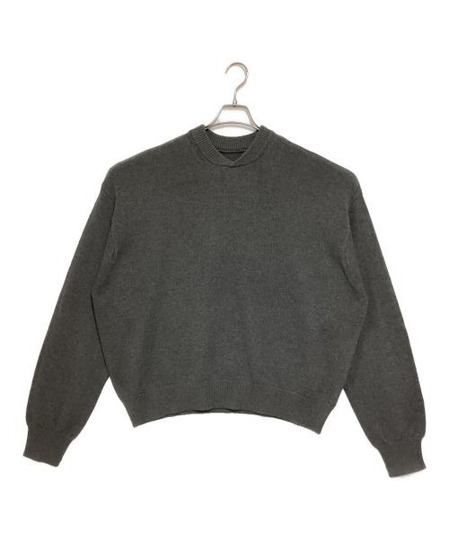 journal standard luxe（ジャーナルスタンダード ラックス）journal standard luxe (ジャーナルスタンダード リュクス) COTTONテンジククルーネックプルオーバー グレー サイズ:Freeの古着・服飾アイテム