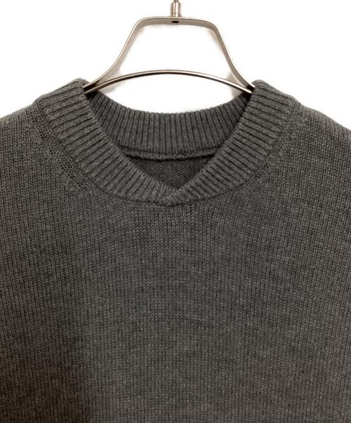 journal standard luxe（ジャーナルスタンダード ラックス）journal standard luxe (ジャーナルスタンダード リュクス) COTTONテンジククルーネックプルオーバー グレー サイズ:Freeの古着・服飾アイテム