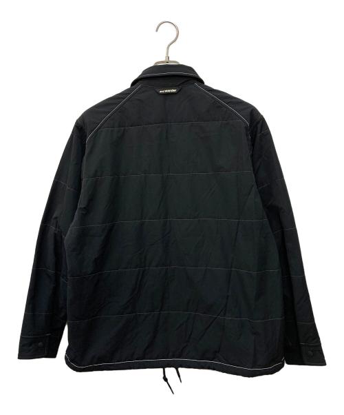 and wander（アンドワンダー）and wander (アンドワンダー) T/C alpha shirt jacket ブラック サイズ:SIZE 3の古着・服飾アイテム