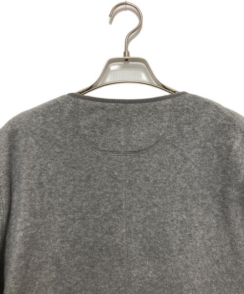 DANTON（ダントン）DANTON (ダントン) FLEECE COLLARLESS JACKET グレー サイズ:SIZE 42の古着・服飾アイテム