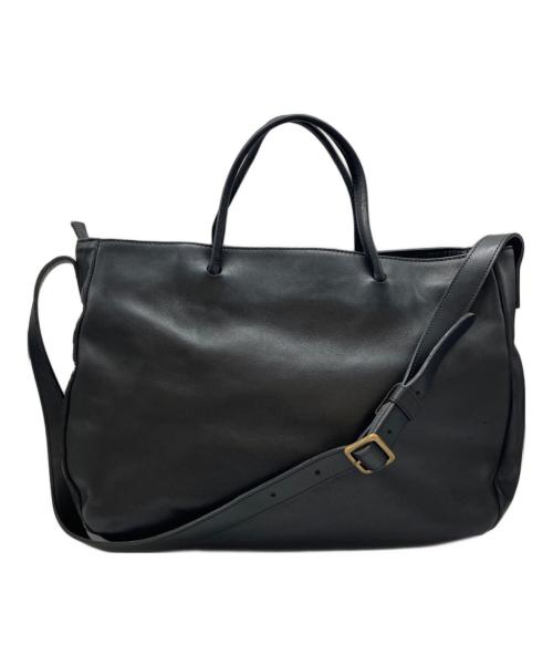 CLASKA（クラスカ）CLASKA (クラスカ) 2WAYレザーバッグ ブラックの古着・服飾アイテム