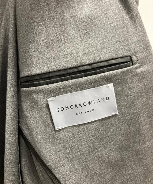 TOMORROW LAND（トゥモローランド）TOMORROW LAND (トゥモローランド) テーラードジャケット グレー サイズ:48の古着・服飾アイテム