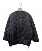 23区ニジュウサンク）の古着「中綿リバーシブルショートアウター」｜ブラック